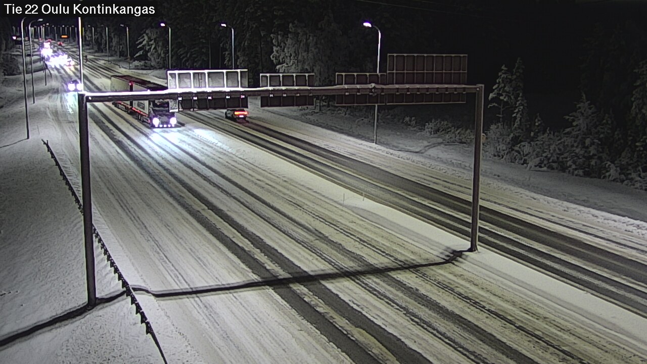 Kelikamerat Kuva Tie 22 Oulu Kaukovainio, Oulu, Pohjois-Pohjanmaa