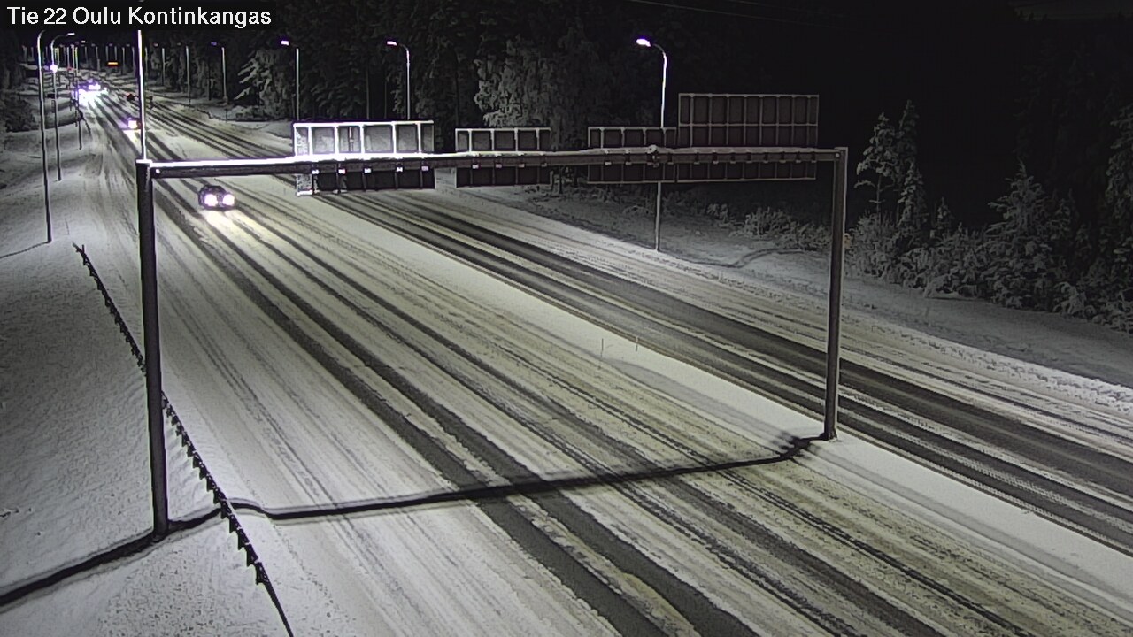 Kelikamerat Kuva Tie 22 Oulu Kaukovainio, Oulu, Pohjois-Pohjanmaa