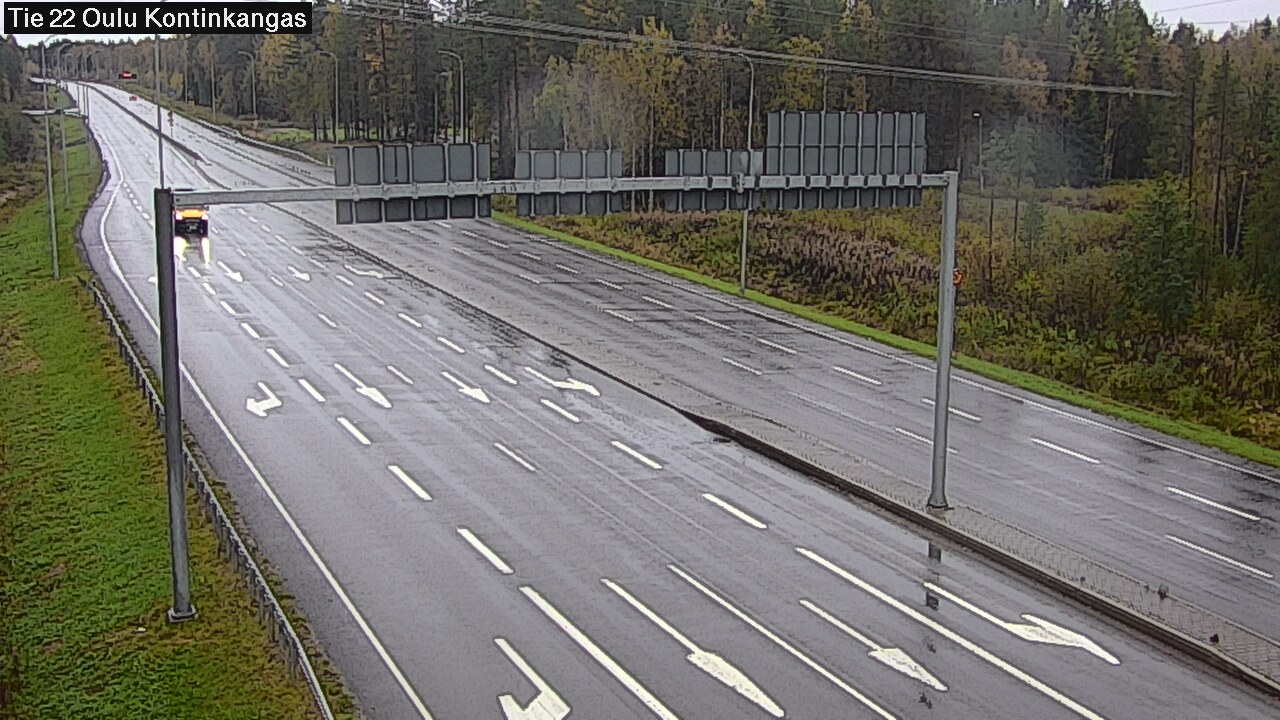 Weather Camera Image Road 22 Oulu Kaukovainio, Oulu, Pohjois-Pohjanmaa