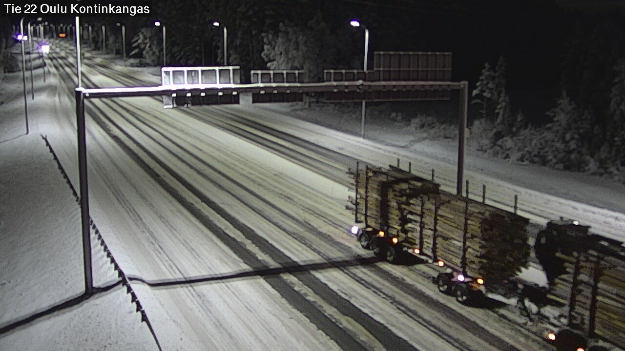 Kelikamerat Kuva Tie 22 Oulu Kaukovainio, Oulu, Pohjois-Pohjanmaa