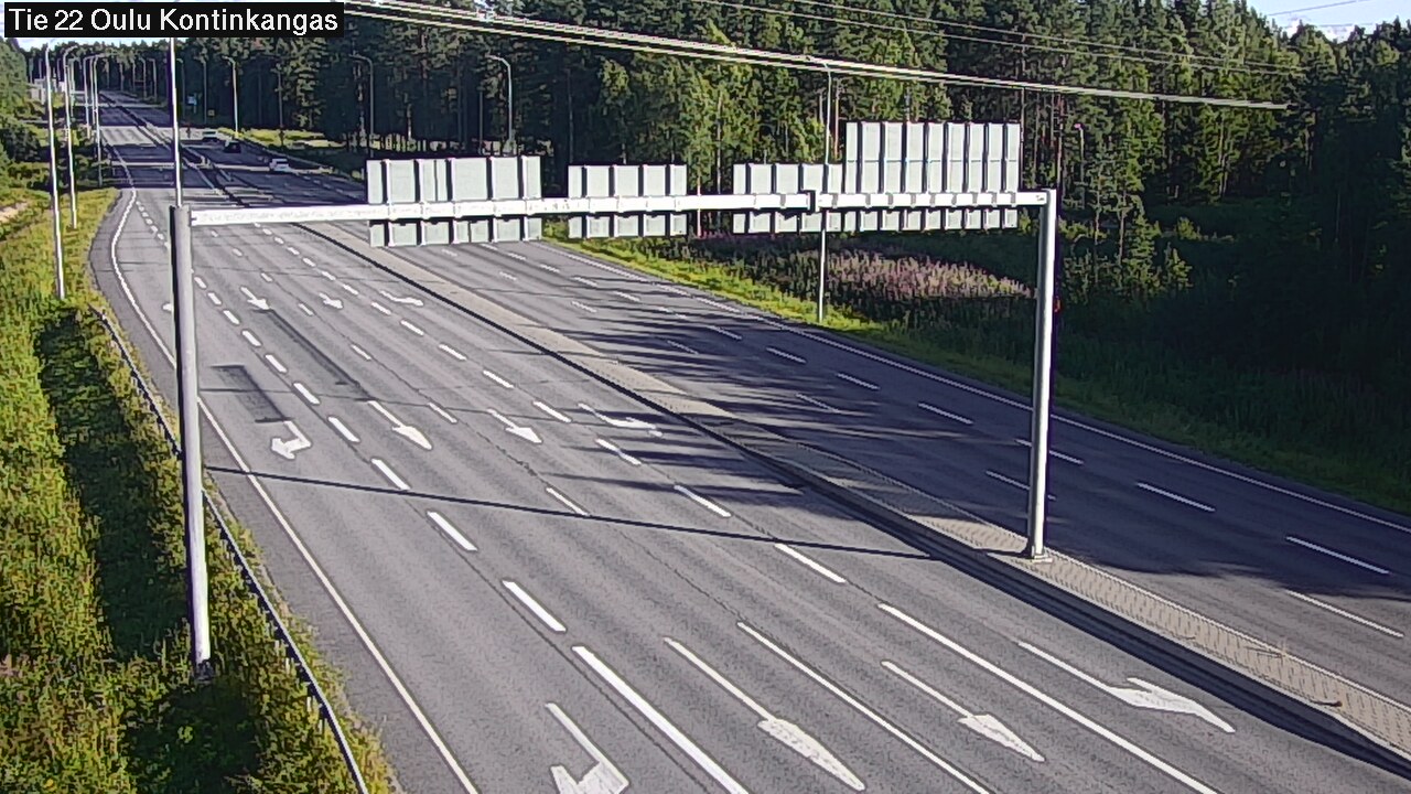 Kelikamerat Kuva Tie 22 Oulu Kaukovainio, Oulu, Pohjois-Pohjanmaa