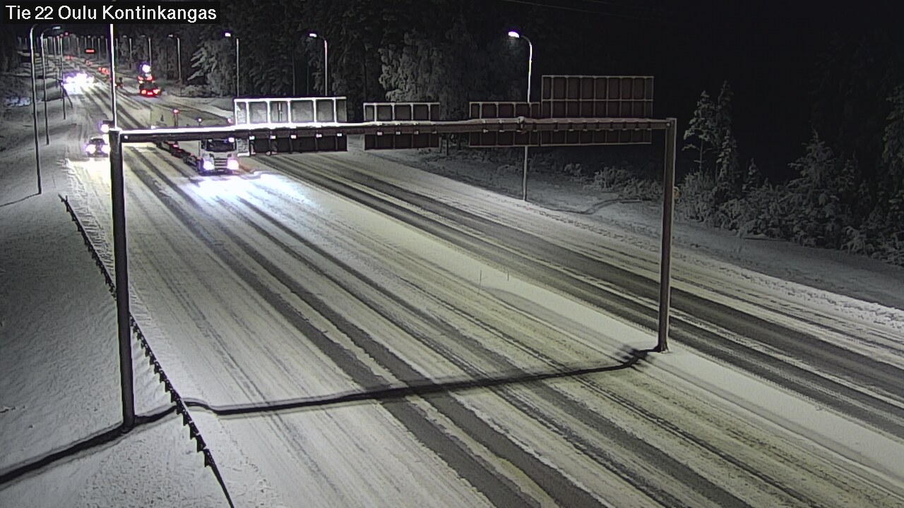 Kelikamerat Kuva Tie 22 Oulu Kaukovainio, Oulu, Pohjois-Pohjanmaa