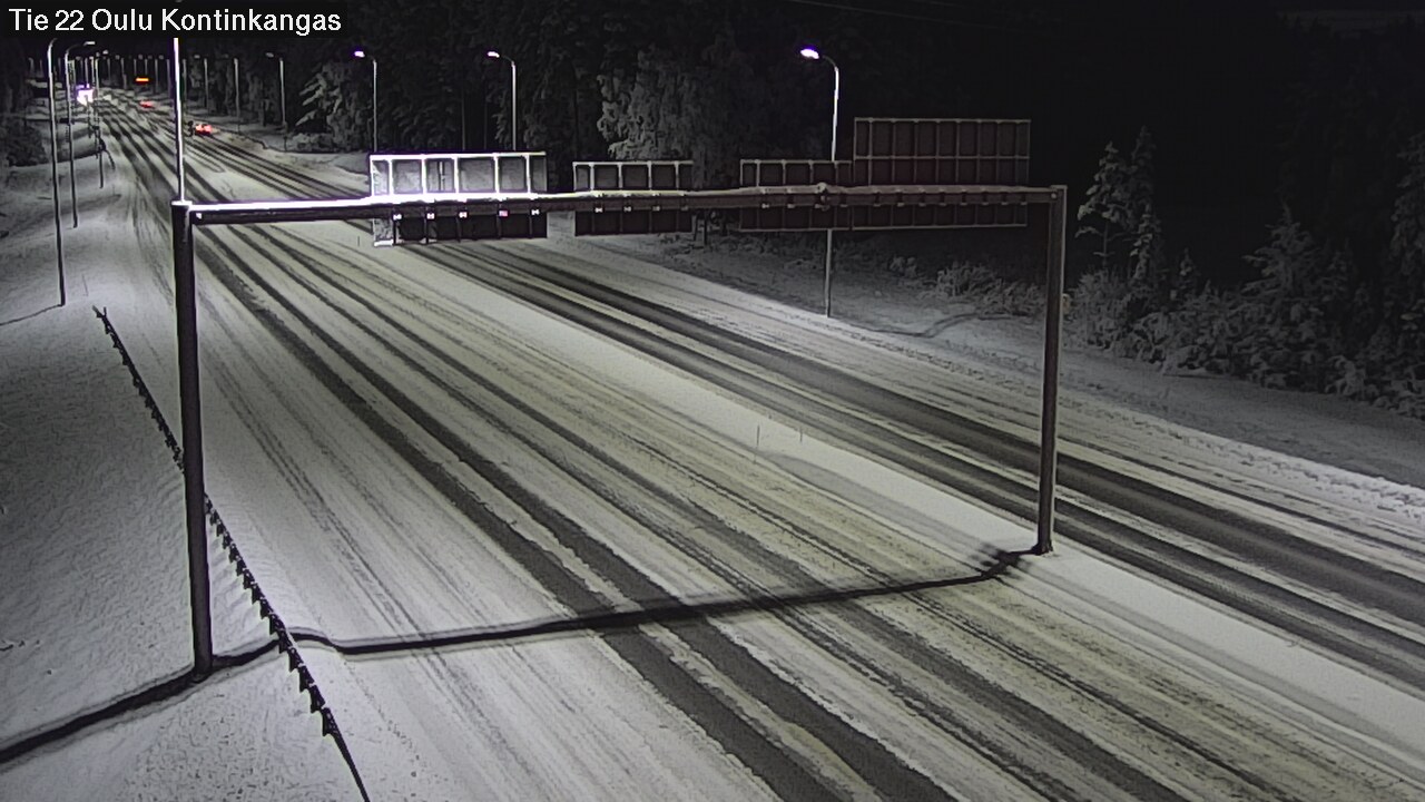 Kelikamerat Kuva Tie 22 Oulu Kaukovainio, Oulu, Pohjois-Pohjanmaa