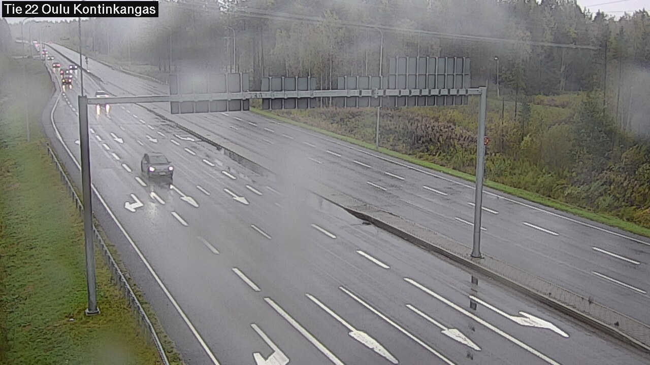 Weather Camera Image Road 22 Oulu Kaukovainio, Oulu, Pohjois-Pohjanmaa