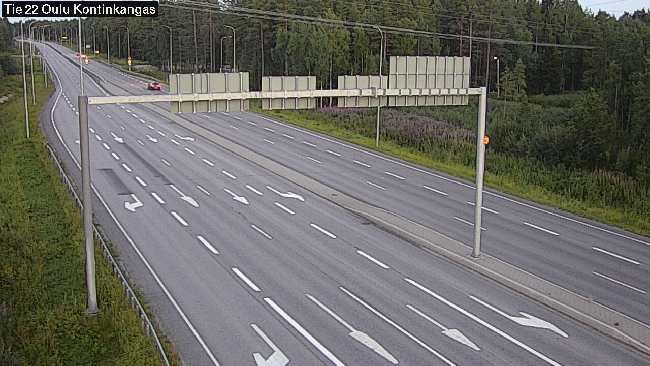 Kelikamerat Kuva Tie 22 Oulu Kaukovainio, Oulu, Pohjois-Pohjanmaa