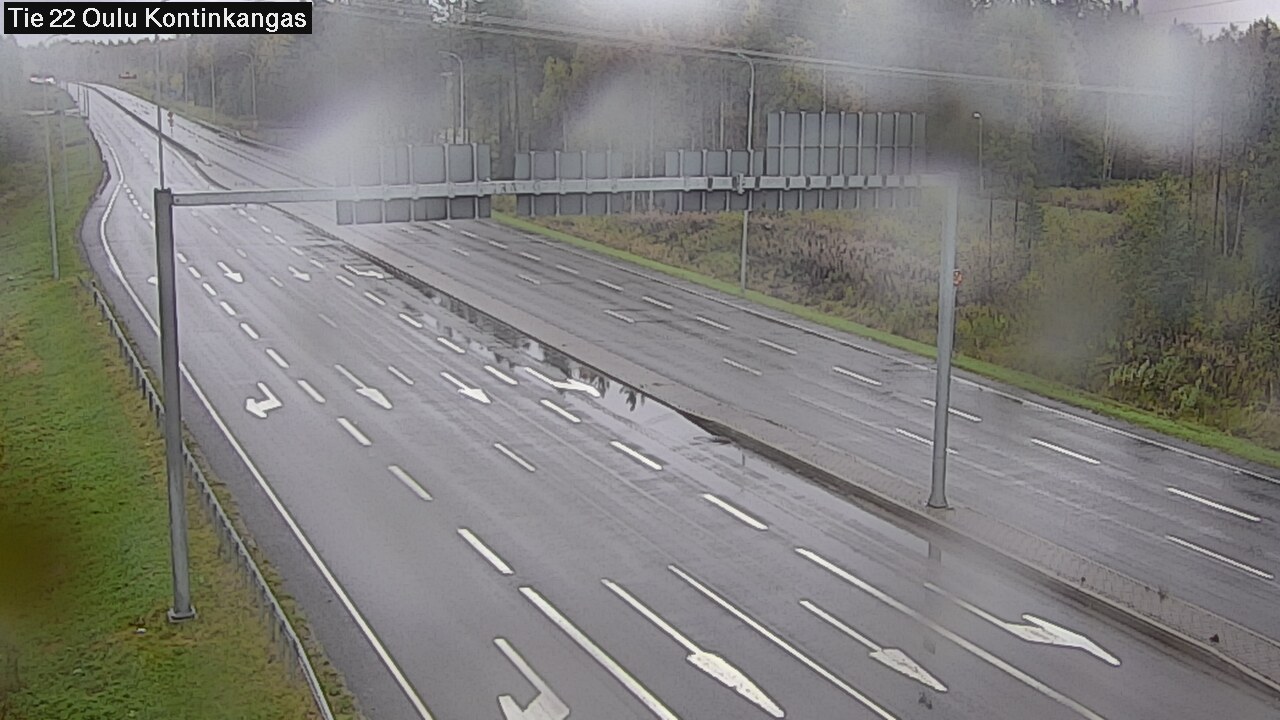 Weather Camera Image Road 22 Oulu Kaukovainio, Oulu, Pohjois-Pohjanmaa