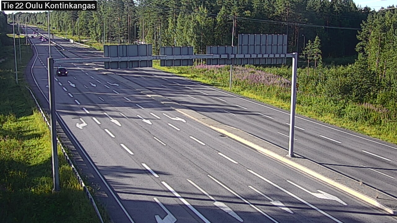 Kelikamerat Kuva Tie 22 Oulu Kaukovainio, Oulu, Pohjois-Pohjanmaa