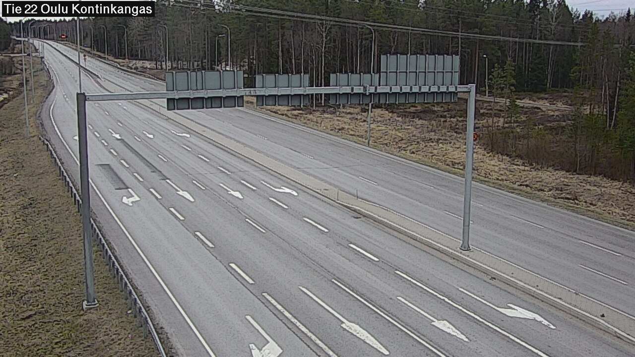 Kelikamerat Kuva Tie 22 Oulu Kaukovainio, Oulu, Pohjois-Pohjanmaa