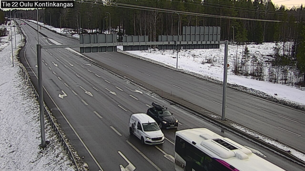 Kelikamerat Kuva Tie 22 Oulu Kaukovainio, Oulu, Pohjois-Pohjanmaa