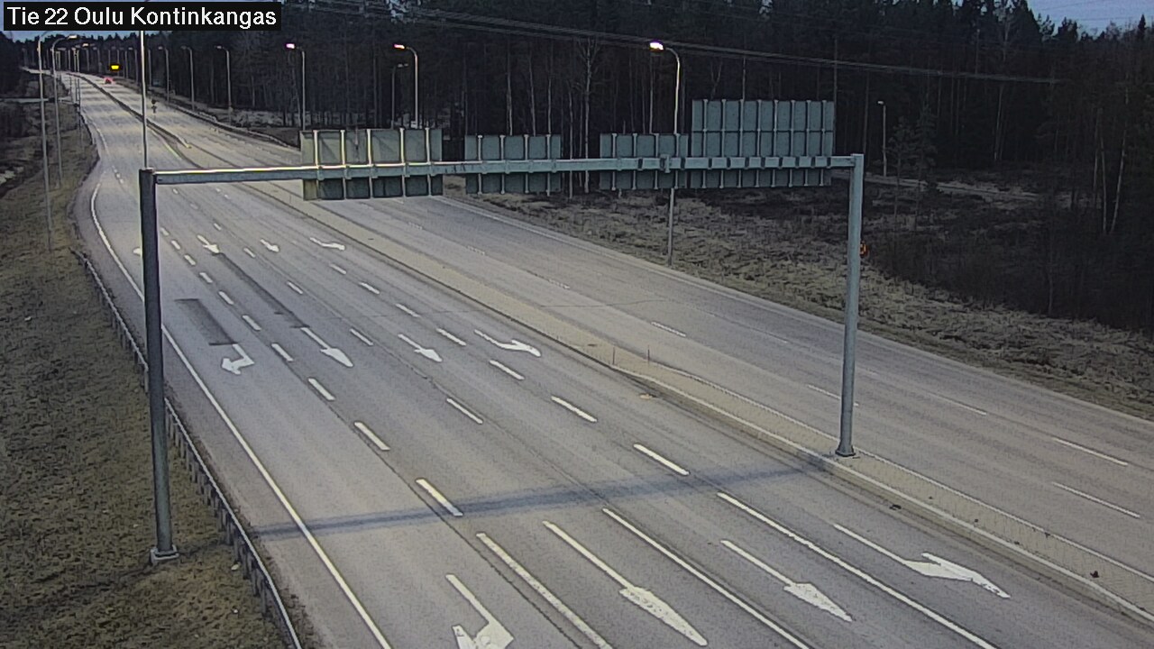 Kelikamerat Kuva Tie 22 Oulu Kaukovainio, Oulu, Pohjois-Pohjanmaa