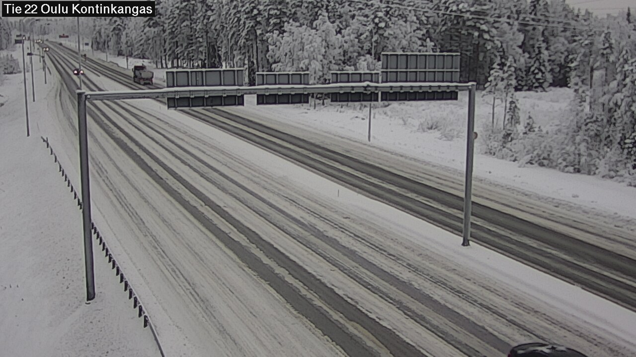 Kelikamerat Kuva Tie 22 Oulu Kaukovainio, Oulu, Pohjois-Pohjanmaa