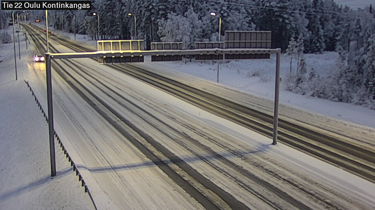 Kelikamerat Kuva Tie 22 Oulu Kaukovainio, Oulu, Pohjois-Pohjanmaa