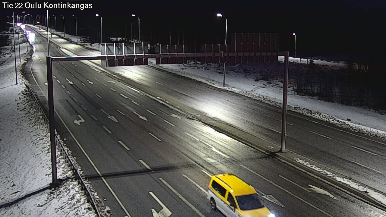 Kelikamerat Kuva Tie 22 Oulu Kaukovainio, Oulu, Pohjois-Pohjanmaa