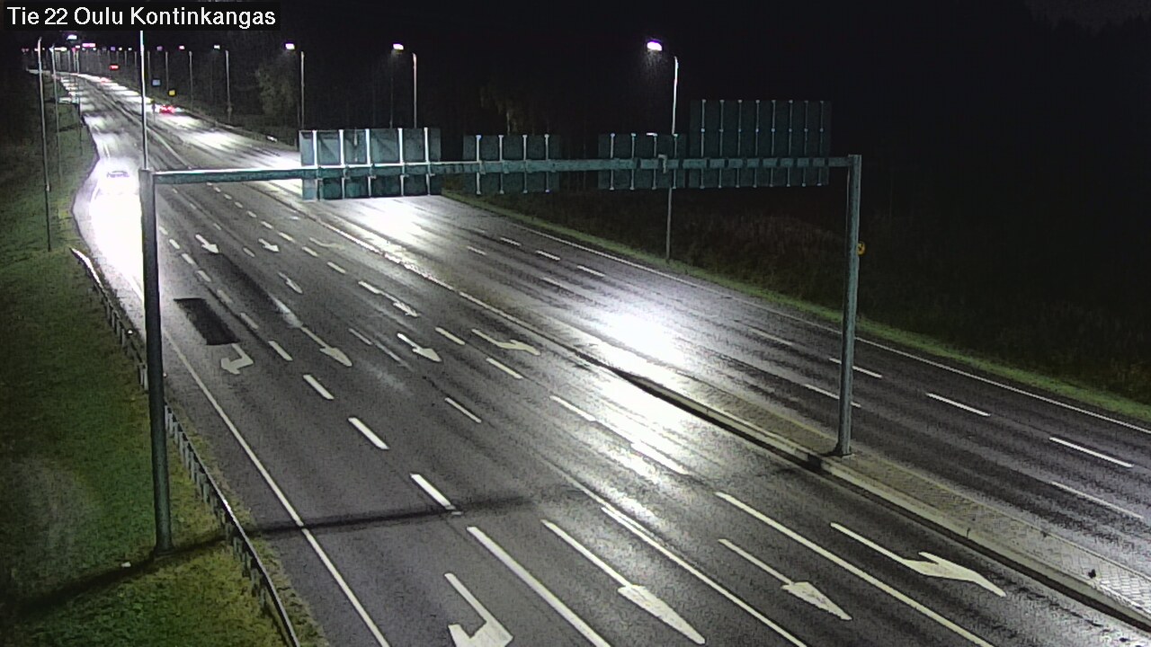 Weather Camera Image Road 22 Oulu Kaukovainio, Oulu, Pohjois-Pohjanmaa
