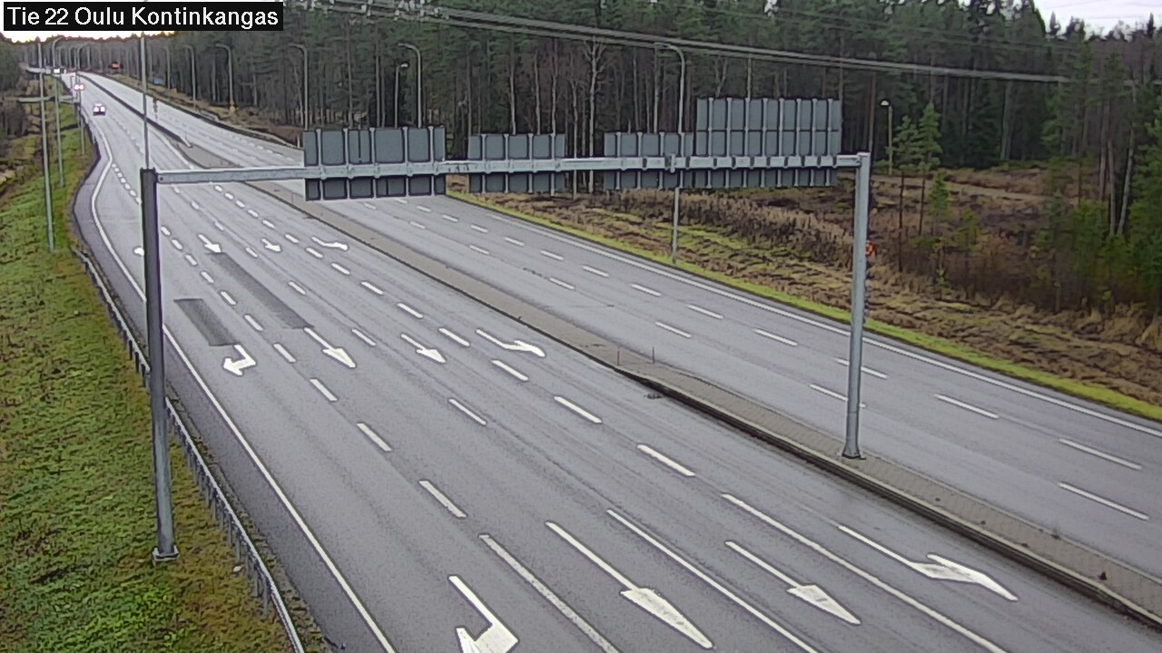 Kelikamerat Kuva Tie 22 Oulu Kaukovainio, Oulu, Pohjois-Pohjanmaa