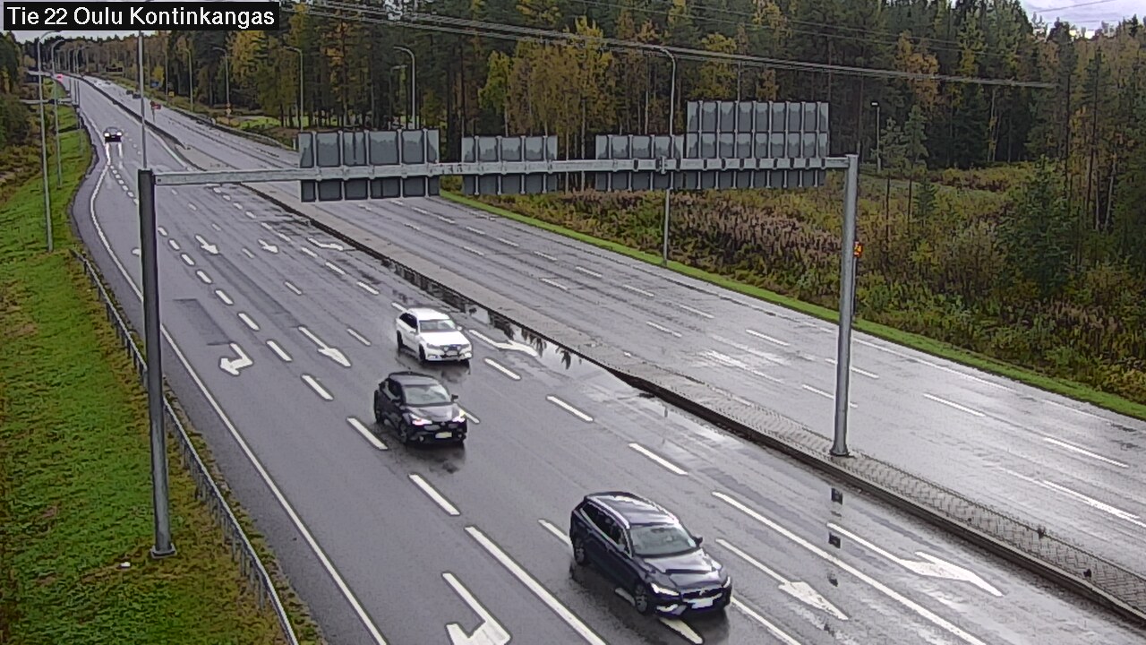 Weather Camera Image Road 22 Oulu Kaukovainio, Oulu, Pohjois-Pohjanmaa