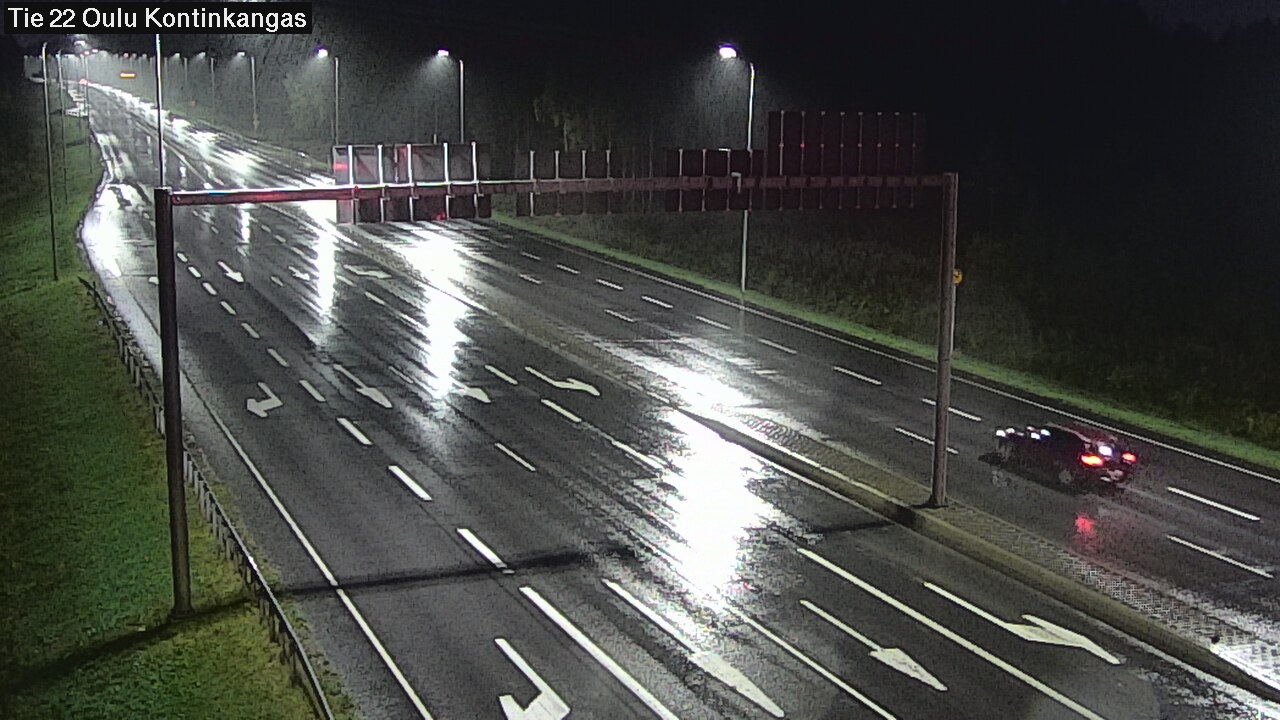 Weather Camera Image Road 22 Oulu Kaukovainio, Oulu, Pohjois-Pohjanmaa
