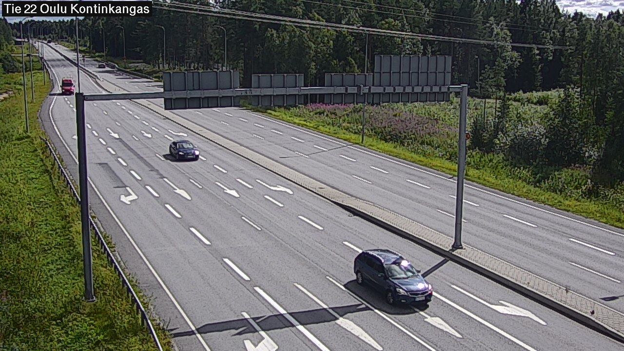 Kelikamerat Kuva Tie 22 Oulu Kaukovainio, Oulu, Pohjois-Pohjanmaa