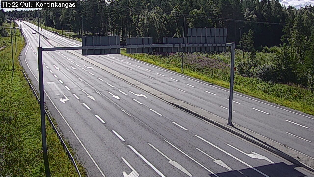 Kelikamerat Kuva Tie 22 Oulu Kaukovainio, Oulu, Pohjois-Pohjanmaa