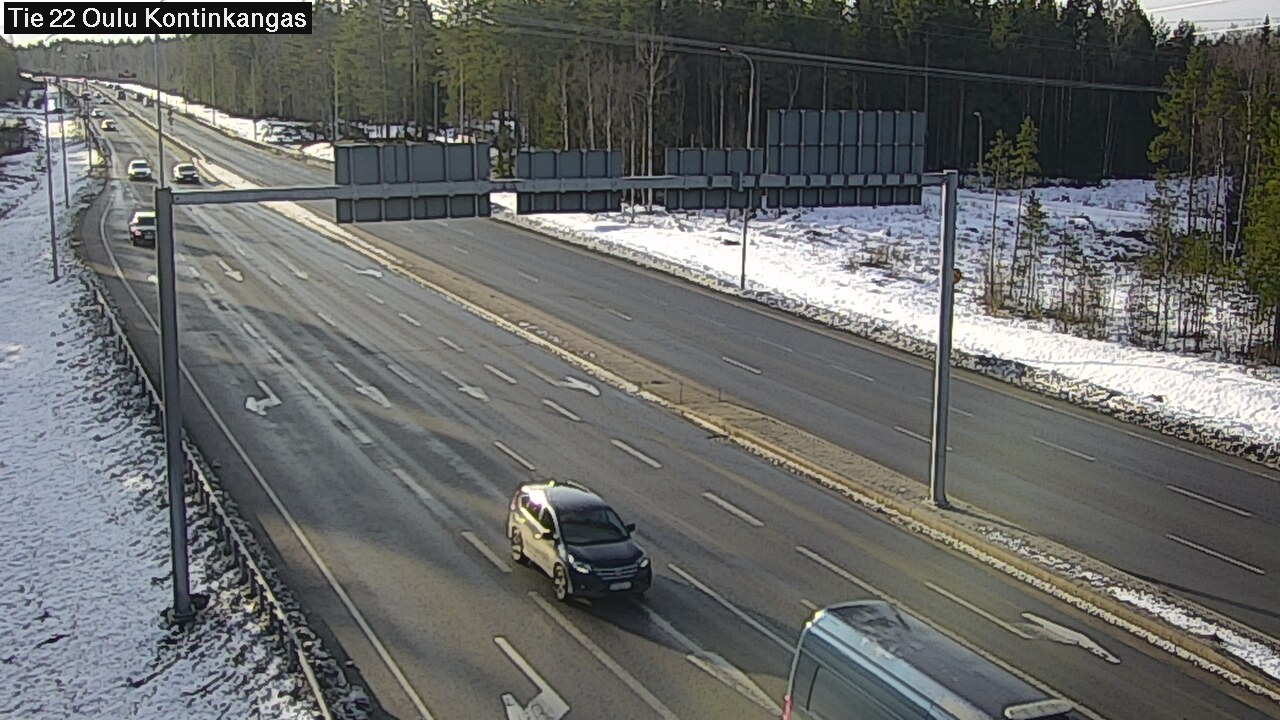 Kelikamerat Kuva Tie 22 Oulu Kaukovainio, Oulu, Pohjois-Pohjanmaa