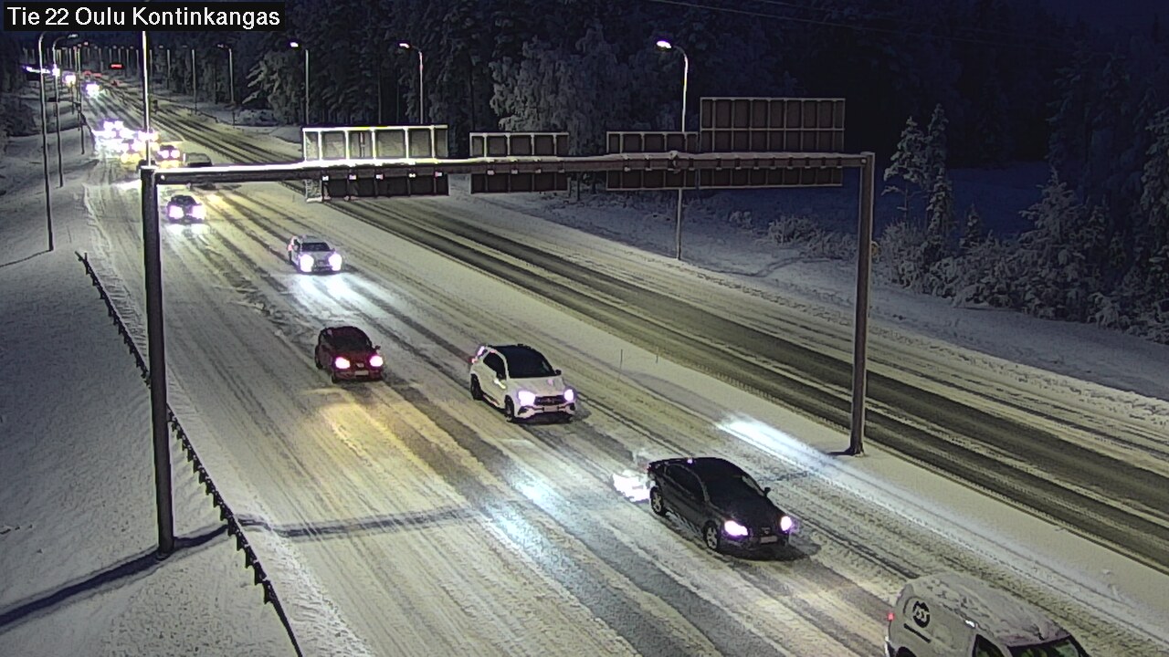 Kelikamerat Kuva Tie 22 Oulu Kaukovainio, Oulu, Pohjois-Pohjanmaa