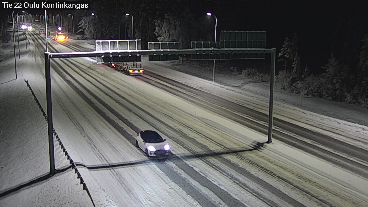 Kelikamerat Kuva Tie 22 Oulu Kaukovainio, Oulu, Pohjois-Pohjanmaa