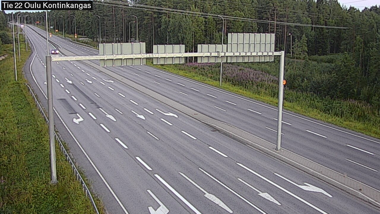 Kelikamerat Kuva Tie 22 Oulu Kaukovainio, Oulu, Pohjois-Pohjanmaa