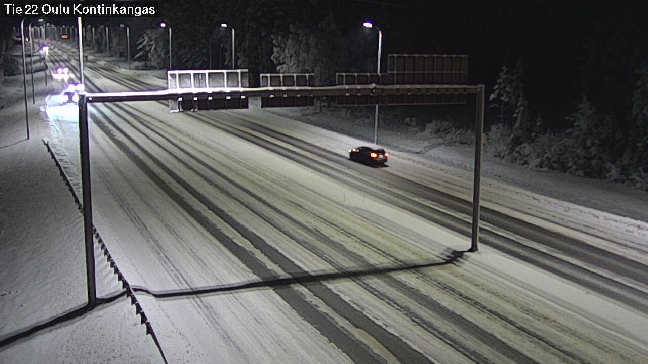 Kelikamerat Kuva Tie 22 Oulu Kaukovainio, Oulu, Pohjois-Pohjanmaa