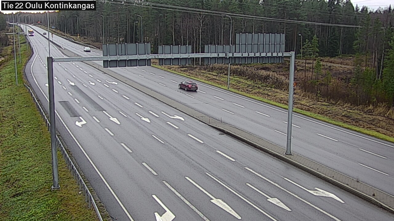 Kelikamerat Kuva Tie 22 Oulu Kaukovainio, Oulu, Pohjois-Pohjanmaa