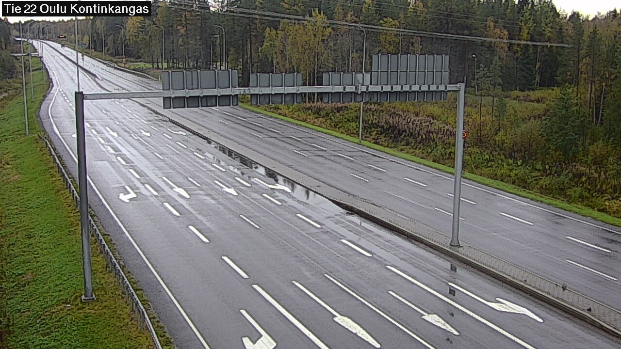 Weather Camera Image Road 22 Oulu Kaukovainio, Oulu, Pohjois-Pohjanmaa
