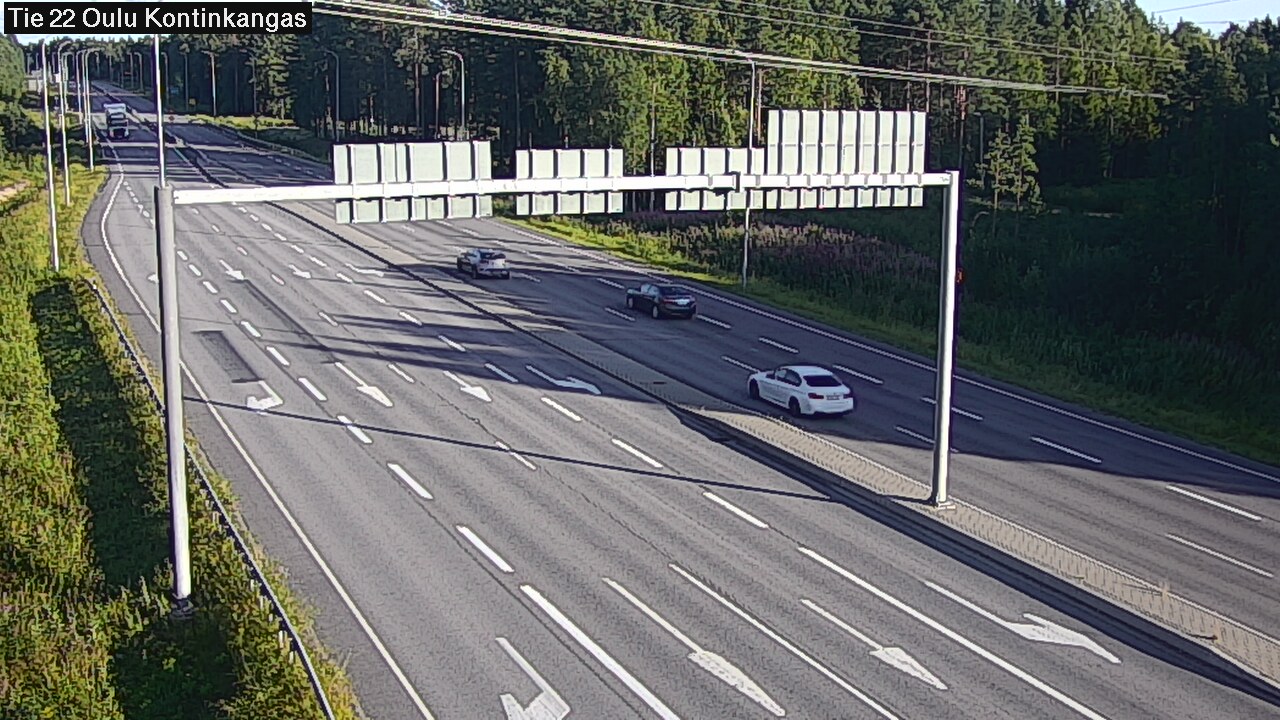 Kelikamerat Kuva Tie 22 Oulu Kaukovainio, Oulu, Pohjois-Pohjanmaa