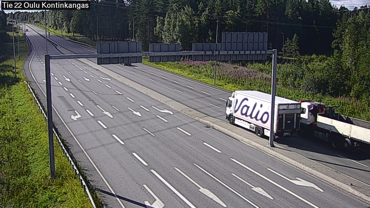 Kelikamerat Kuva Tie 22 Oulu Kaukovainio, Oulu, Pohjois-Pohjanmaa