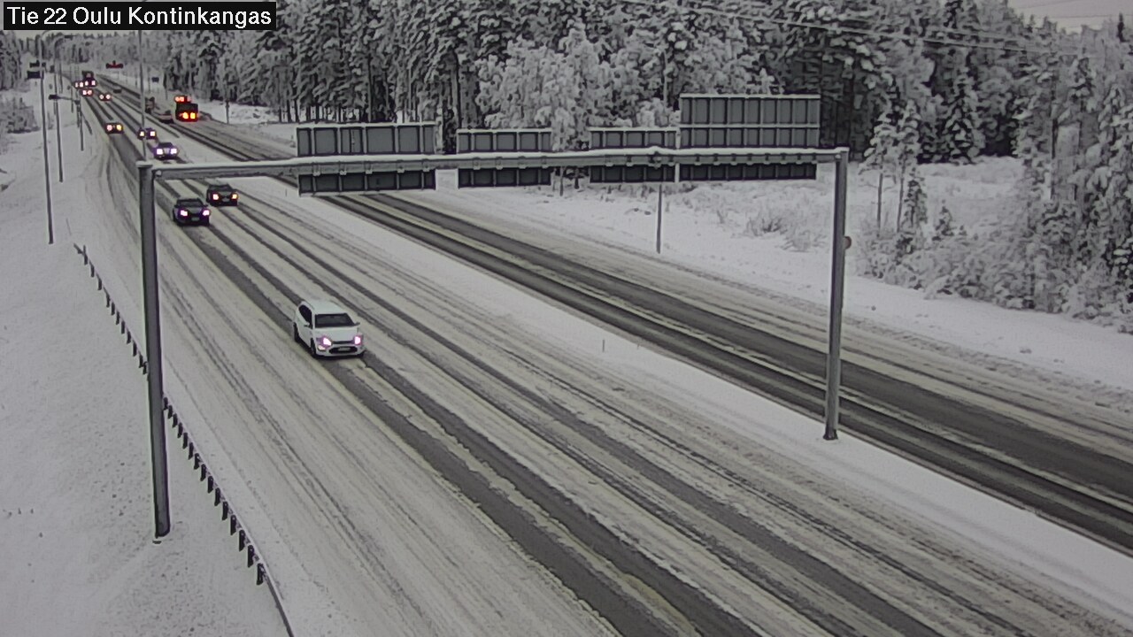 Kelikamerat Kuva Tie 22 Oulu Kaukovainio, Oulu, Pohjois-Pohjanmaa