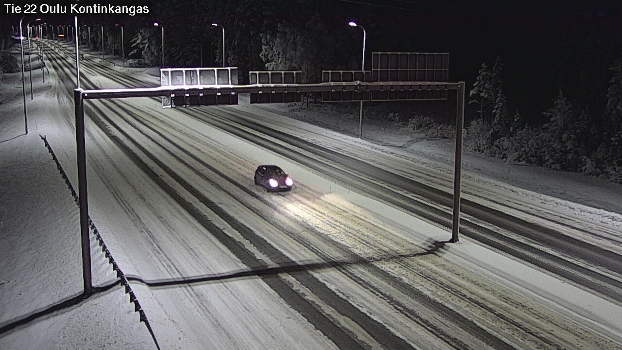 Kelikamerat Kuva Tie 22 Oulu Kaukovainio, Oulu, Pohjois-Pohjanmaa