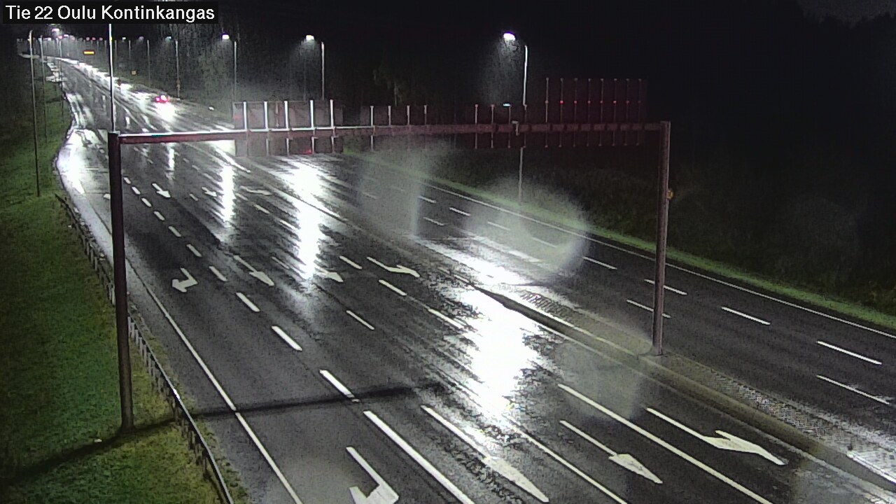Weather Camera Image Road 22 Oulu Kaukovainio, Oulu, Pohjois-Pohjanmaa