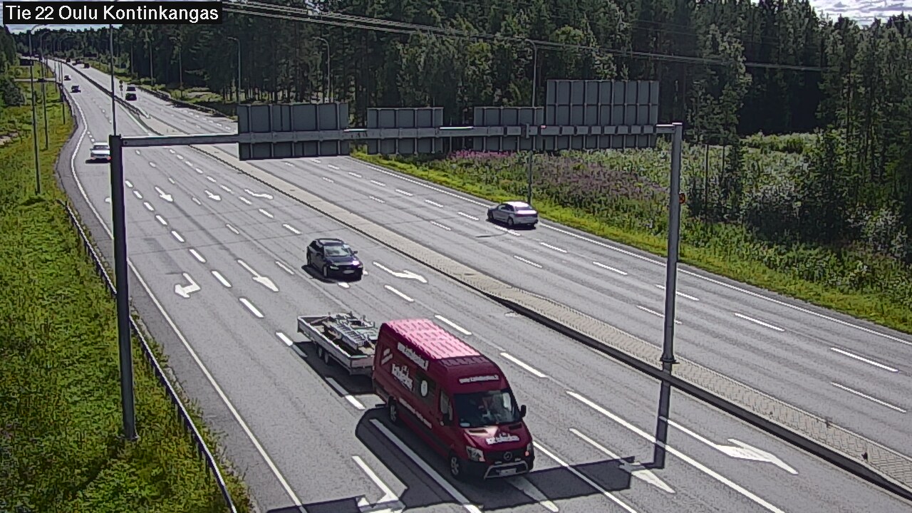 Kelikamerat Kuva Tie 22 Oulu Kaukovainio, Oulu, Pohjois-Pohjanmaa