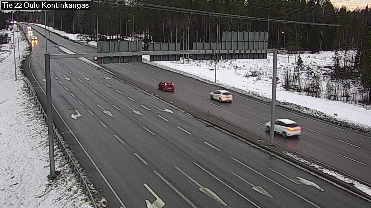 Kelikamerat Kuva Tie 22 Oulu Kaukovainio, Oulu, Pohjois-Pohjanmaa