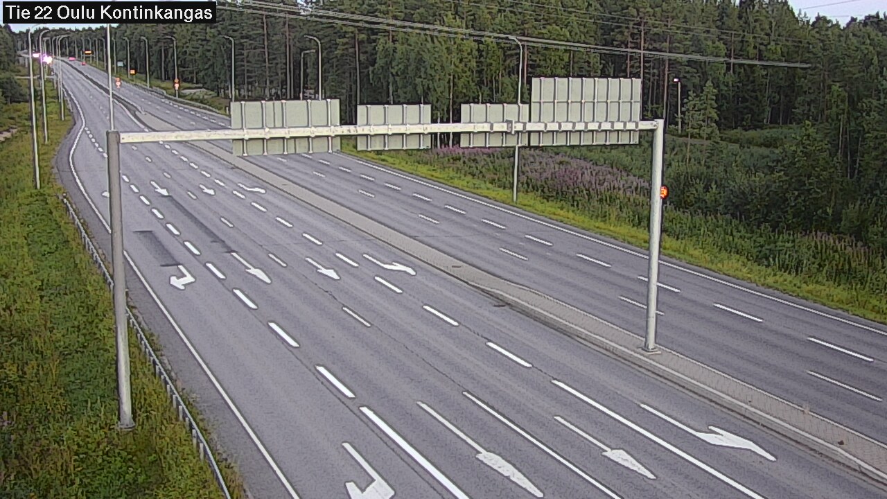 Kelikamerat Kuva Tie 22 Oulu Kaukovainio, Oulu, Pohjois-Pohjanmaa