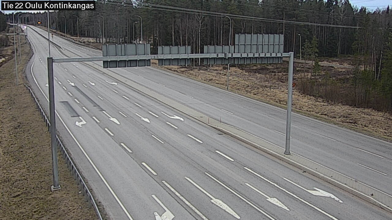 Kelikamerat Kuva Tie 22 Oulu Kaukovainio, Oulu, Pohjois-Pohjanmaa