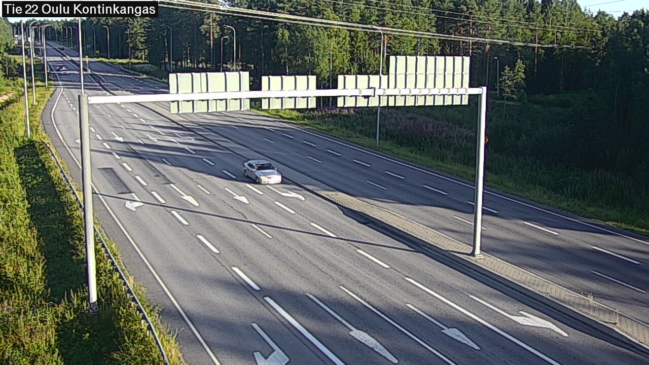 Kelikamerat Kuva Tie 22 Oulu Kaukovainio, Oulu, Pohjois-Pohjanmaa