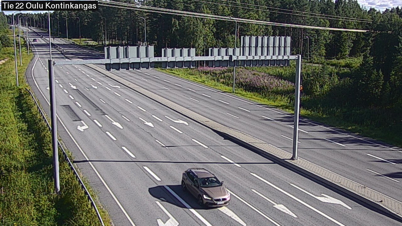 Kelikamerat Kuva Tie 22 Oulu Kaukovainio, Oulu, Pohjois-Pohjanmaa
