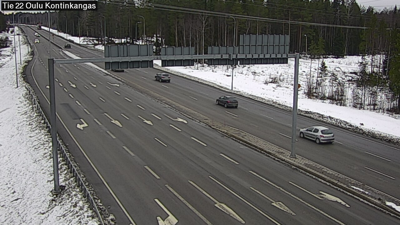 Kelikamerat Kuva Tie 22 Oulu Kaukovainio, Oulu, Pohjois-Pohjanmaa