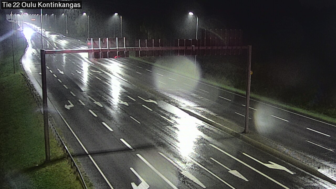 Weather Camera Image Road 22 Oulu Kaukovainio, Oulu, Pohjois-Pohjanmaa