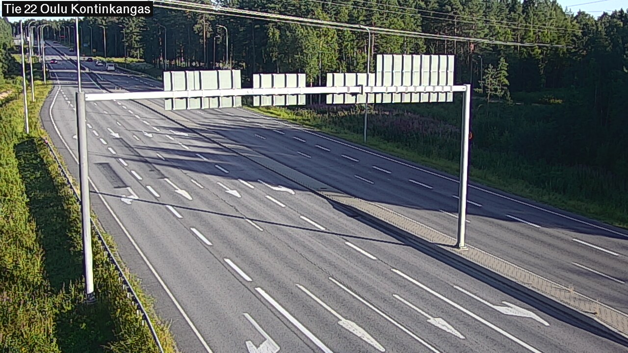 Kelikamerat Kuva Tie 22 Oulu Kaukovainio, Oulu, Pohjois-Pohjanmaa