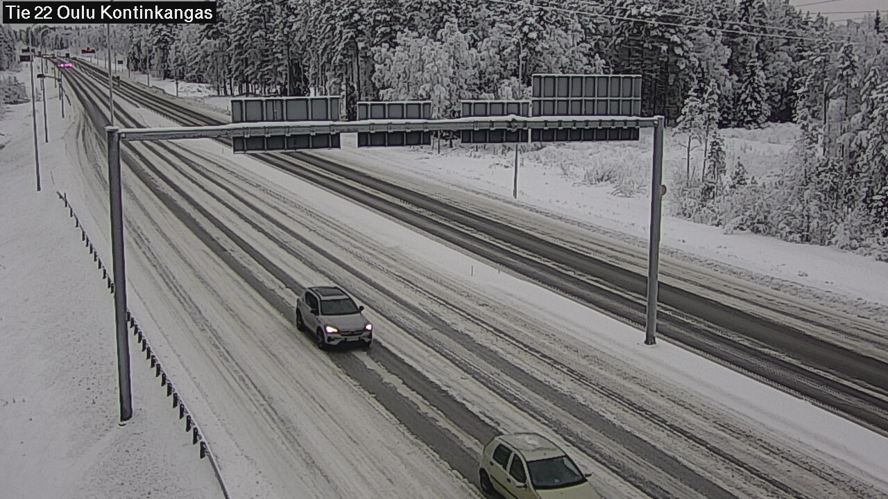 Kelikamerat Kuva Tie 22 Oulu Kaukovainio, Oulu, Pohjois-Pohjanmaa