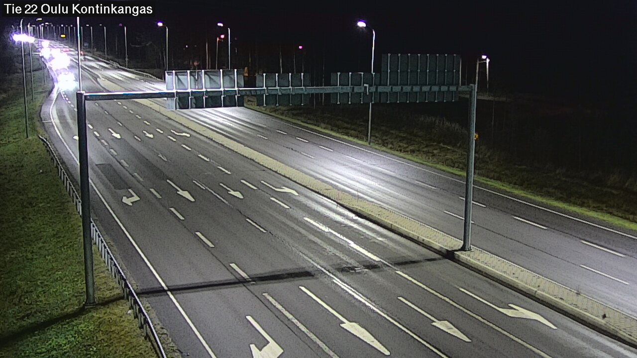 Kelikamerat Kuva Tie 22 Oulu Kaukovainio, Oulu, Pohjois-Pohjanmaa