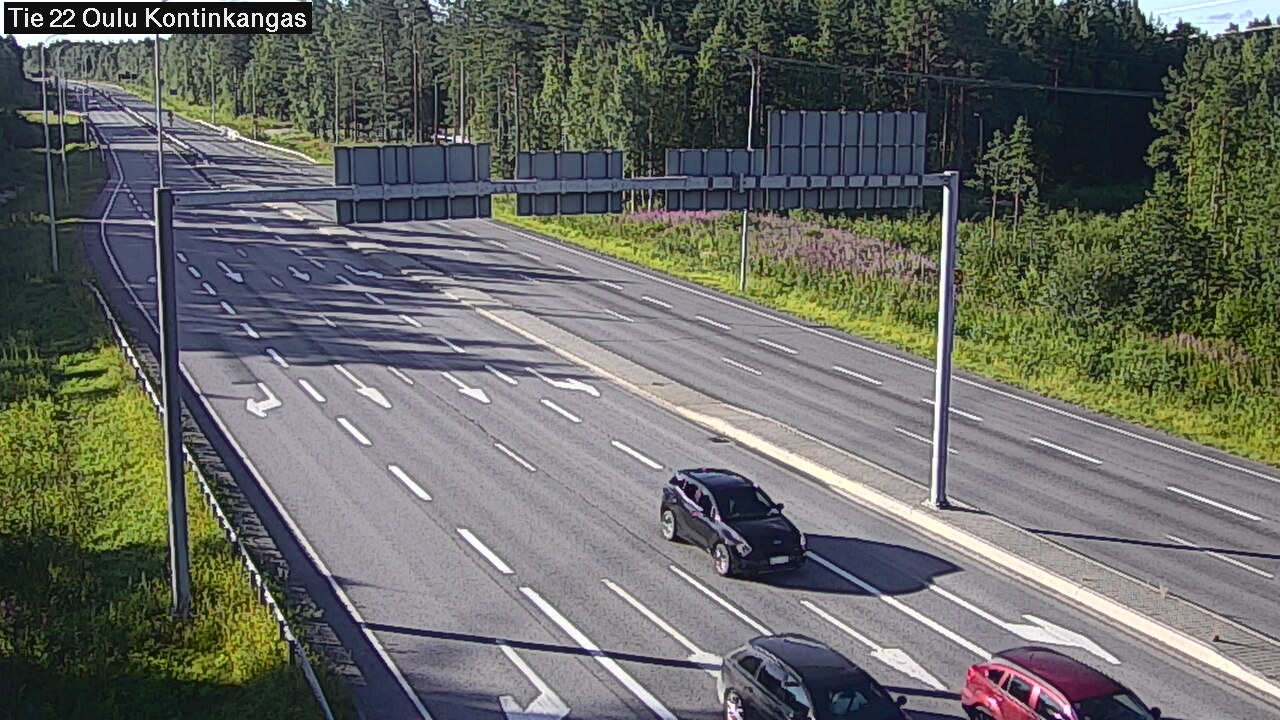 Kelikamerat Kuva Tie 22 Oulu Kaukovainio, Oulu, Pohjois-Pohjanmaa