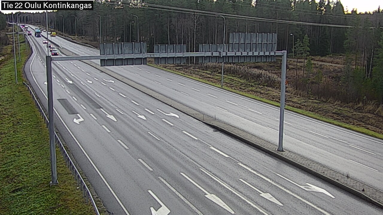 Kelikamerat Kuva Tie 22 Oulu Kaukovainio, Oulu, Pohjois-Pohjanmaa