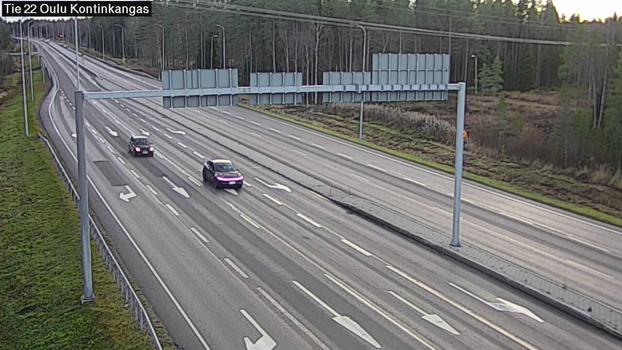 Kelikamerat Kuva Tie 22 Oulu Kaukovainio, Oulu, Pohjois-Pohjanmaa