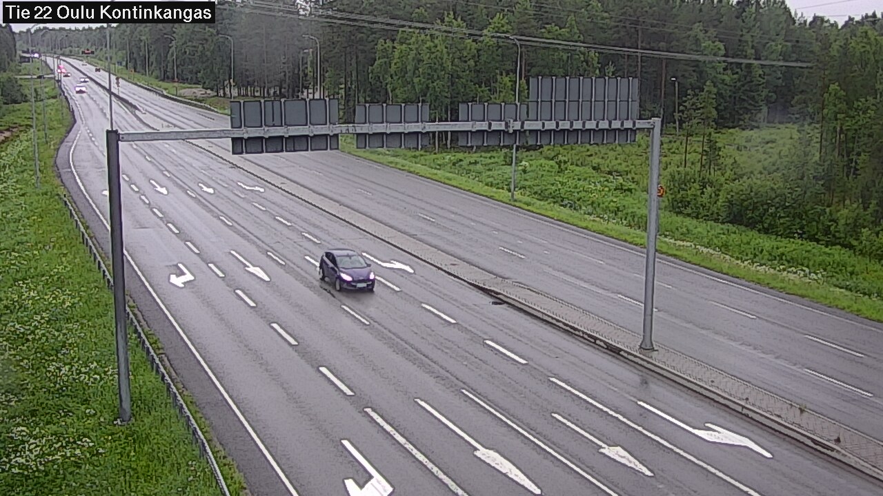 Kelikamerat Kuva Tie 22 Oulu Kaukovainio, Oulu, Pohjois-Pohjanmaa